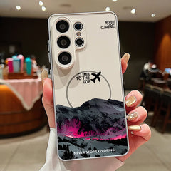 Never Stop Climbing Magnetic Phone Case for Samsung Galaxy