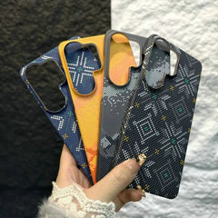 Carbon Fiber Borderless MagSafe Case For Samsung Galaxy