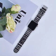 The Artisan Weave Collection: Printed Fabric Apple Watch Straps