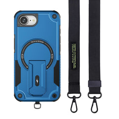Crossbody Lanyard Magnetic Stand Case For iPhone Cover
