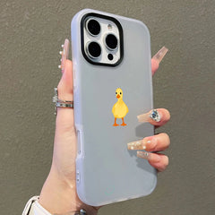 Yellow Duck Jelly Phone Case For iPhone