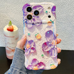 Oil Painting Floral Series Phone Case For iPhone