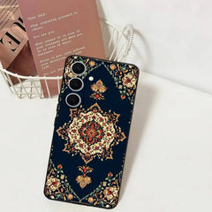Vintage Persian Rug Pattern Phone Case for Samsung