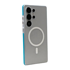 Corrugated Pattern Non-slip Matte Clear Case For Samsung Galaxy