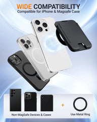 Magnetic Card Holder Phone Wallet | Compatible MagSafe Wallet for iPhone
