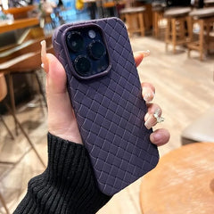 Breathable Mesh Grid Woven Cooling Thin Case For iPhone | Soft Silicone Cover