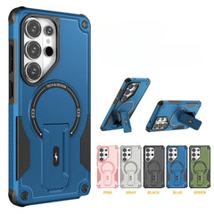 Magnetic Armour Case for Samsung Galaxy with Kickstand