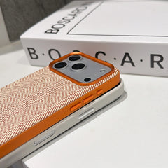MagSafe Silky textured leather Phone Case For iPhone