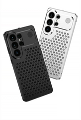 Metal Frame Cooling Case for Samsung Galaxy | Hollow Out Heat Dissipation Aluminum Cover | Hard 2-in-1 Shockproof Bumper Case