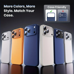 Carbon Fiber Texture Metal Camera Lens Protector for iPhone| Tempered Glass