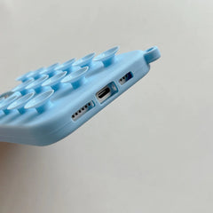 Soft Silicone Suction Cup Phone Case For iPhone