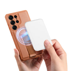 Magnetic Wrist Strap Phone Case for Samsung Galaxy