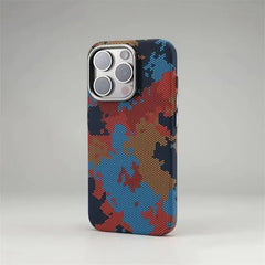 Camouflage Graffiti MagSafe Phone Case For iPhone