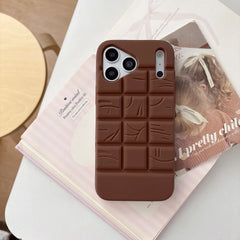 3D Melting Chocolate Bar Phone Case for iPhone | Shockproof Soft Silicone Case
