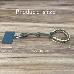 Universal Woven Phone Wrist Strap | Heavy-Duty Paracord Hand Lanyard with Secure Case Insert Tab