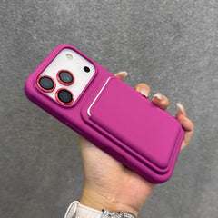 Liquid Silicone Magsafe Wallet Case For iPhone
