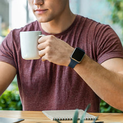 Unisex Magnetic Buckle Silicone Sport Band for Apple Watch