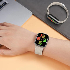 Unisex Fabric Braided Sport Loop Band for Apple Watch