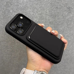 Liquid Silicone Magsafe Wallet Case For iPhone