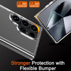 Transparent Hard Acrylic Case For Samsung Galaxy