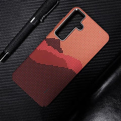 Carbon Fiber Phone Case for Samsung Galaxy | Magnetic case with Metal lens frame