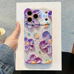 Oil Painting Floral Series Phone Case For iPhone