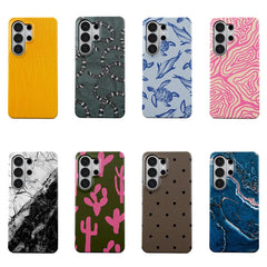 Aesthetic Pattern Phone Case for Samsung Galaxy | Trendy Abstract Double Layer Protective Cover
