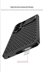 Metal Frame Cooling Case for Samsung Galaxy | Hollow Out Heat Dissipation Aluminum Cover | Hard 2-in-1 Shockproof Bumper Case