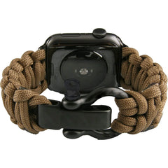 Rugged Paracord Sport Strap for Apple Watch  | Heavy-Duty Survival Nylon Bracelet Band