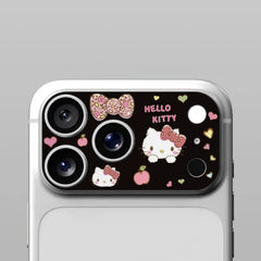Cute Acrylic Lens Film with Tempered Glass Camera Lens Protectors for iPhone