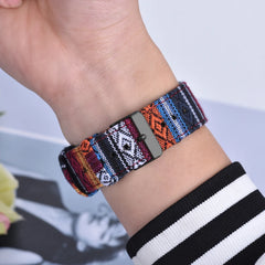 The Artisan Weave Collection: Printed Fabric Apple Watch Straps