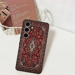 Vintage Persian Rug Pattern Phone Case for Samsung