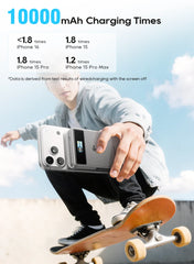 Kuulaa Qi2 Magsafe Power Bank 10000mah | 15W Magnetic Charging | 20W Wired Charge