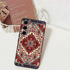 Vintage Persian Rug Pattern Phone Case for Samsung