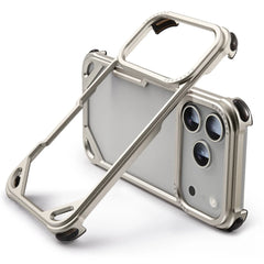 Matte Aluminum Metal Bumper Case For iPhone | Bare Naked Phone Feel MagSafe Slim Phone Cover