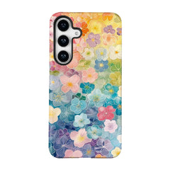 Oil Painting Flower MagSafe Phone Case For Samsung