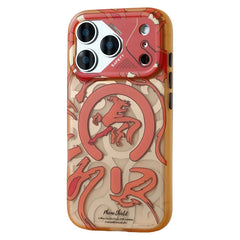 Magnetic Geometric Graffiti Case For iPhone