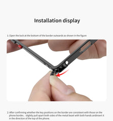 Metal Heat Dissipation Phone Frame Case For Samsung Galaxy
