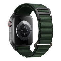 Rugged Nylon Alpine Loop Sport Band for Apple Watch | Breathable G-Hook Strap Bracelet