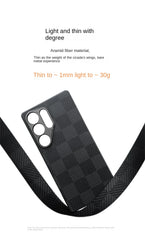 Kevlar Aramid Fiber Phone Case For Samsung Galaxy
