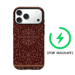 Red Persian Carpet Phone Case for iPhone