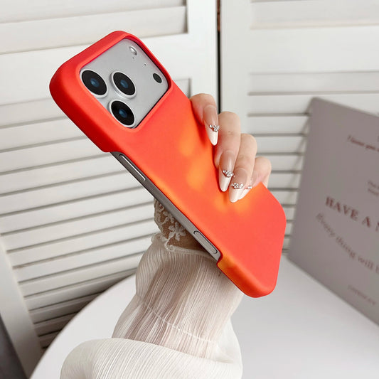 Thermal Sensing Color Changing Case for iPhone | Heat Sensitive Temperature Reactive Matte Cover
