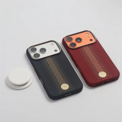 MagSafe Carbon Fiber Texture Phone Case for iPhone