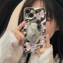 The Aesthetic Mirror Phone Case Series for iPhone