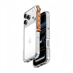 Metal Aluminum Alloy Frame Case For iPhone | Cyberpunk Punk Heat Dissipation Shockproof Cover