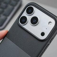 Bare-feel Sandstone Anti-Slip Magnetic Phone Case For iPhone