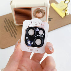 Anime Cartoon HD Glass Lens Protector for iPhone | Cute Anti-Scratch Film