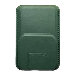 MagSafe Magnetic Leather Wallet with Folding Kickstand For iPhone & Samsung | Slim Card Holder Phone Stand