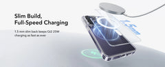 Transparent MagSafe Kickstand Case for Samsung S26 Ultra |  Military-Grade Protection Phone Cover