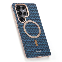 Faux Leather Magnetic Phone Case For Samsung Galaxy
